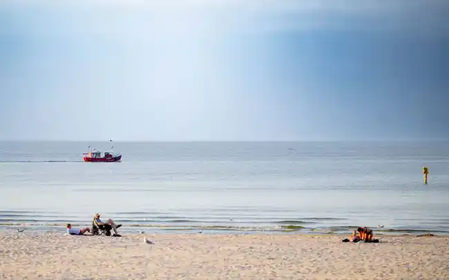 Działki nad morzem - Plaża w Łebie - Cichy Brzeg Nowęcin