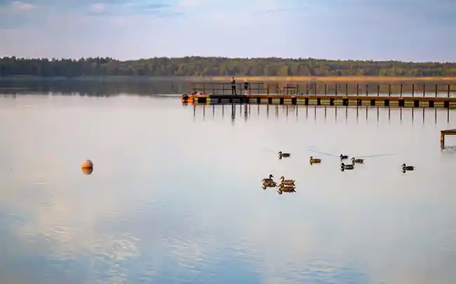 Działki nad morzem - jezioro Sarbsko - Cichy Brzeg Nowęcin