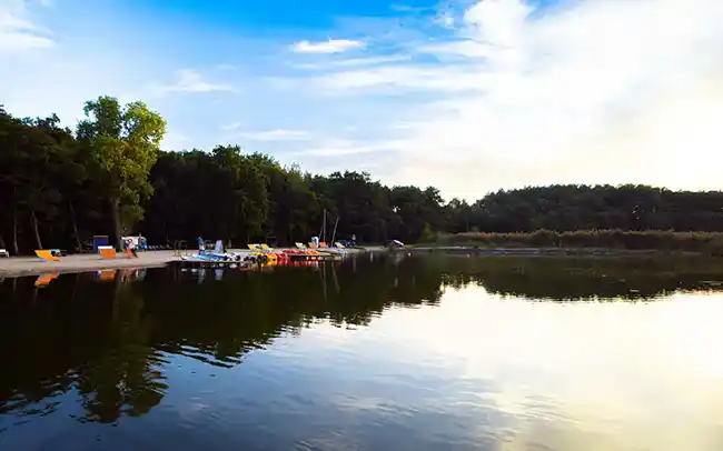 Działki nad morzem - jezioro Sarbsko - Cichy Brzeg Nowęcin