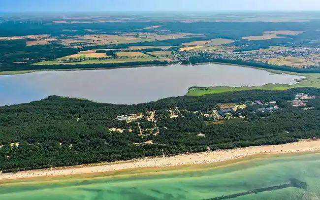 Działki nad morzem - jezioro Sarbsko - Cichy Brzeg Nowęcin