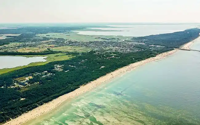 Działki nad morzem - Cichy Brzeg w Nowęcinie koło Łeby