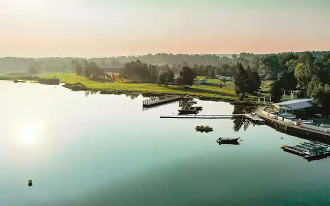 Działki nad morzem - jezioro Sarbsko - Cichy Brzeg Nowęcin